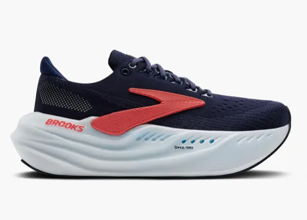 Brooks Women's Glycerin Max Peacoat/Blue Ribbon/Hot Coral 439