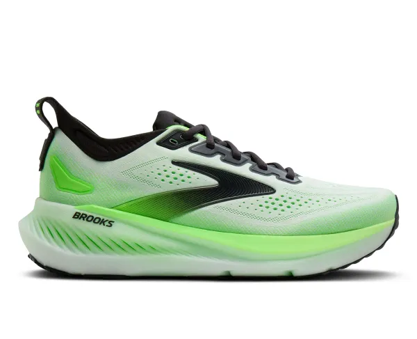 Brooks Men's Glycerin 23 White/Phantom/Green Gecko - 154