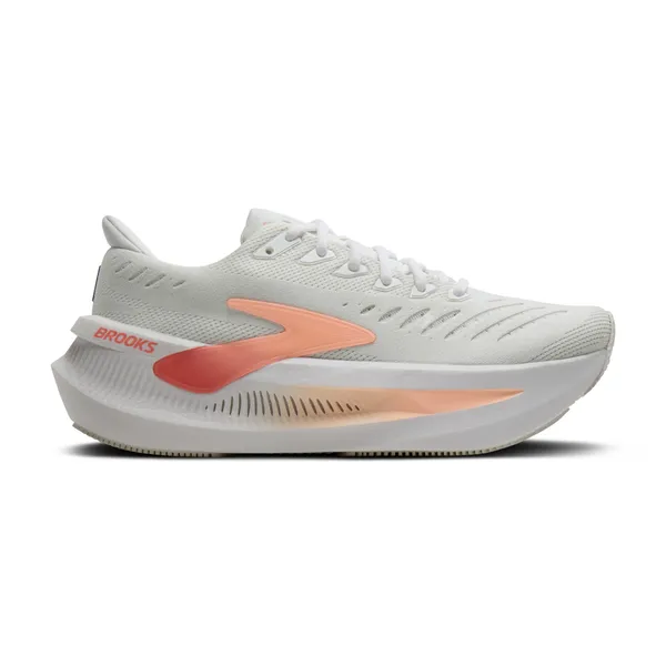 Brooks Women's Glycerin Max 2 White/Coral/Peach - 197
