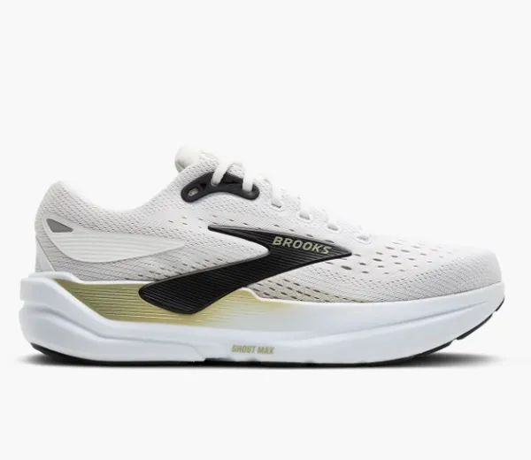 Brooks Men's Ghost Max 3 Bright White/Tea/Black 162